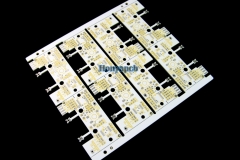 Double sides PCB, White solder mask, Yellow silkscreen