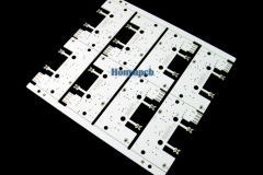 5000030-V1 Double sides PCB, White solder mask, Yellow silkscreen