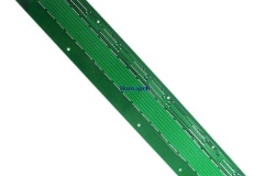 2 layers PCB, black and green solder resist
