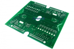 Double sides PCB, Matt green solder mask