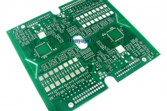 Double sides PCB, Matt green solder mask
