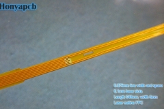 Single side FPC with 0.075mm line width/space